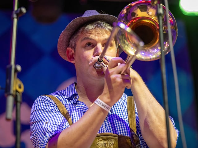 Portsmouth Guildhall played host to this years Oktoberfest event, with hundreds of guests over two sessions and German themed live music.
Pictured - Oktoberfest guests enjoying the atmosphere and live music
Photos by Alex Shute