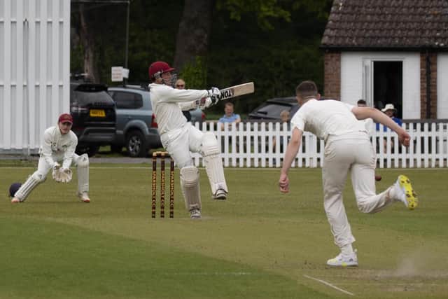 Richard Warner struck 49 as Portsmouth 2nds chased 282 to beat Bramshaw. Picture by Bob Selley.