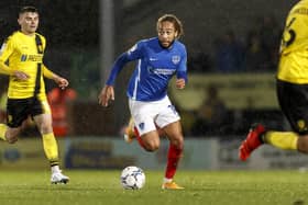 Marcus Harness left Pompey for Ipswich in July and been in sparkling goal-scoring form for his new club. Picture: Daniel Chesterton/phcimages.com