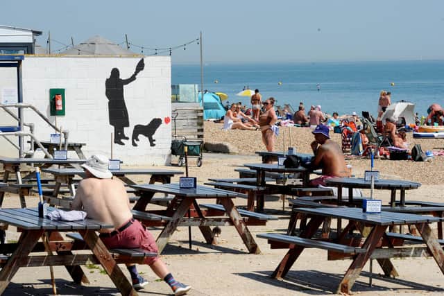 Sunny scenes near the Southsea Beach CafePicture: Sarah Standing (300724-2776)