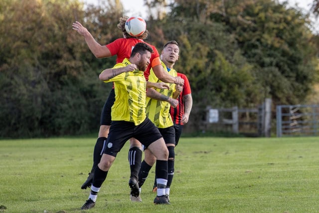 Freehouse B (yellow) V Fairfields. Picture by Alex Shute