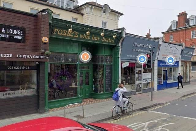 Rosie's Vineyard, Elm Grove, Southsea. Picture: Google Maps.