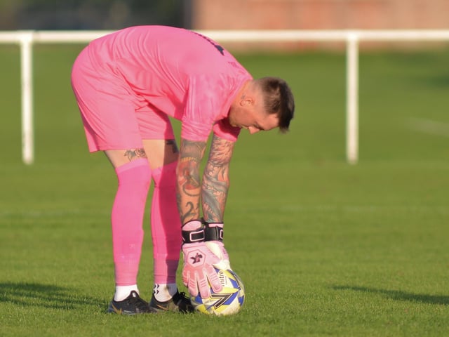 Jordan Camburn lines up his  match-winning penalty. Picture by Martyn White