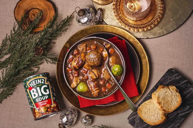 The Christmas Dinner Big Soup Picture: Jonathan Kennedy/Heinz/PA Wire