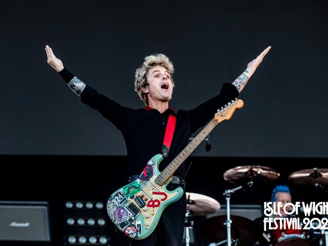 Green Day on the main stage by Chloe Hashemi