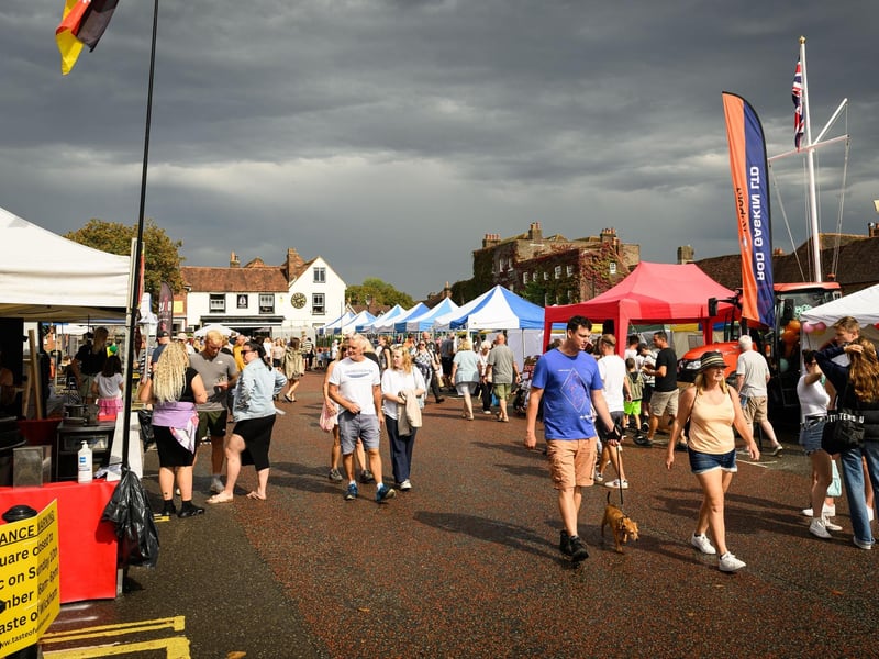 Pictured is: The Square in Wickham
Picture: Keith Woodland (100921-15)