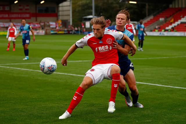 Everton's Lewis Gibson spent the second half of the season on loan at Fleetwood. Picture: Clive Brunskill/Getty Images