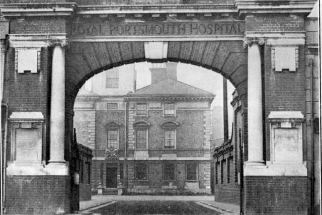 The main entrance to Royal Portsmouth Hospital. Picture: Supplied