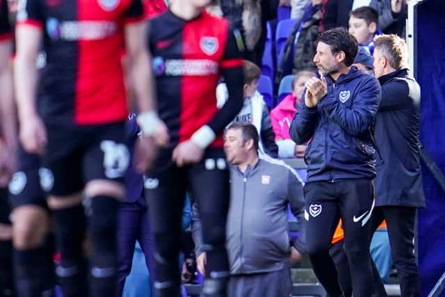 Pompey's players asked manager Danny Cowley to train on their day off. Picture: Malcolm Bryce/ProSportsImages