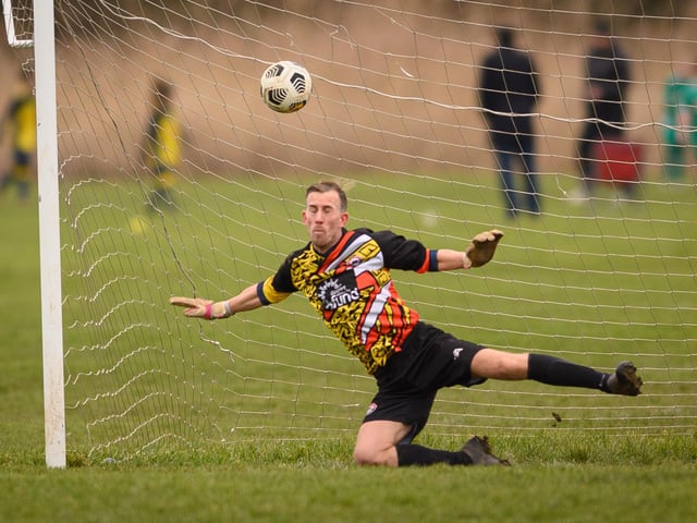 The Gosham Rangers keeper.
Picture: Keith Woodland