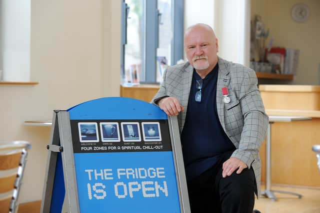 Jim Campbell BEM, Fridge Friday leader. Picture: Sarah Standing (141022-1451)