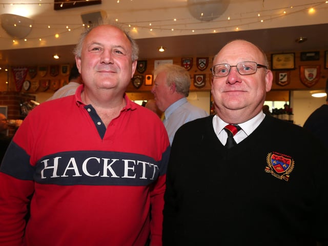 Timothy Hill, left, and Richard Notley. Picture: Chris Moorhouse