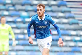 Tom Naylor is in negotiations to stay at Pompey. Picture: Joe Pepler