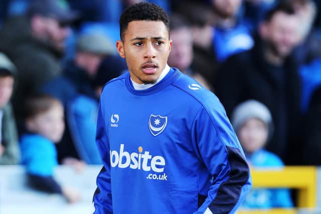Aaron Simpson was briefly on loan at Portsmouth in 2017. Picture: Joe Pepler/ Bluepitch Media