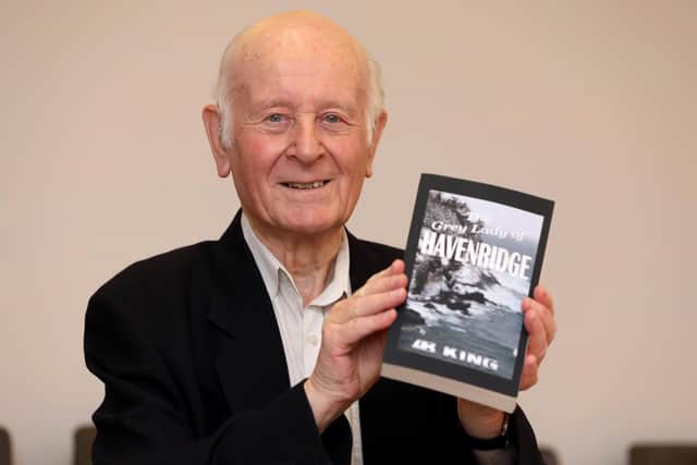 Tony writes under the name of A.B.King and is a prolific author. Picture: Sam Stephenson