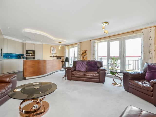 The living area