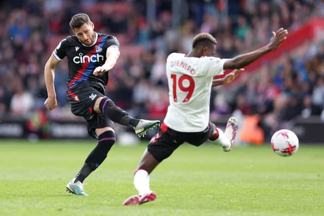 Joel Ward has signed a new 12-month deal to keep him at Selhurst Park until the summer of 2024. Picture: Warren Little/Getty Images.