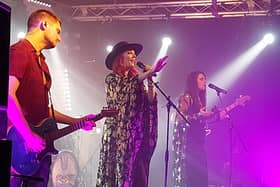 Ed Clarke, Lindsey Bonnick and Chloe Josephine of Brave Rival at The Wedgewood Rooms