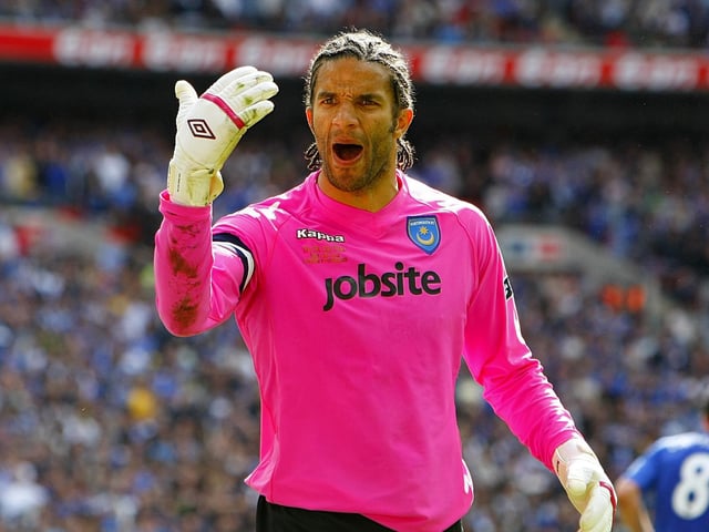 Position: Goalkeeper , Years at Pompey: 2006-2010, Appearances: 158. Picture: Chris Ison