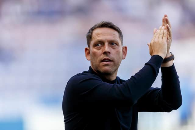 Wigan manager Leam Richardson returns to Fratton Park tonight knowing promotion and the League One title could be sealed   Picture: Daniel Chesterton/phcimages.com