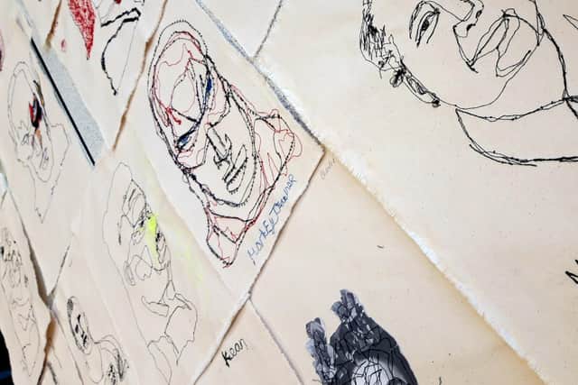 Work produced by young people at The Key Education Centre, in Gosport. Picture: HCT