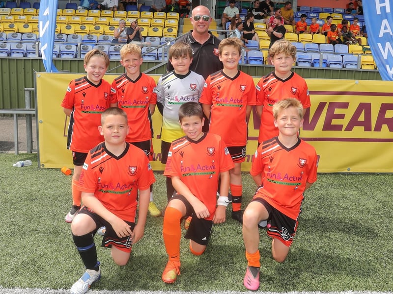 AFC Portchester Under-10s. Picture by Dave Haines