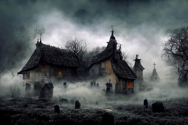 Ghost story generic images.
