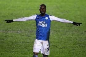 Peterborough striker Mo Eisa  Picture: David Rogers/Getty Images