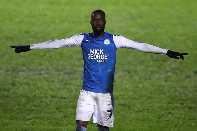 Peterborough striker Mo Eisa  Picture: David Rogers/Getty Images