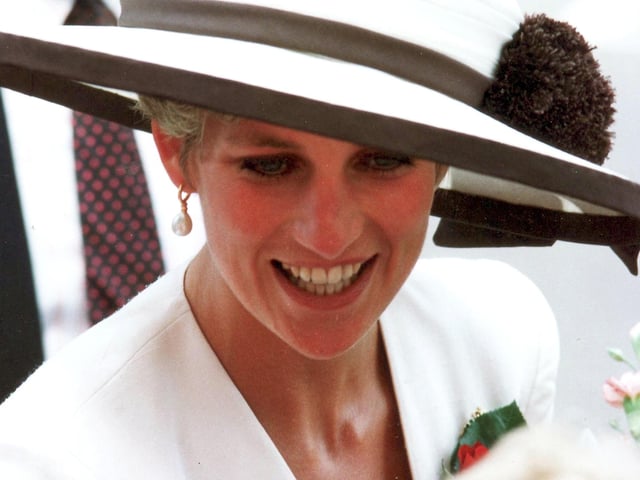 Princess Diana during her walk about in Guildhall Square, Portsmouth in August 1991. Picture: The News Portsmouth archives
