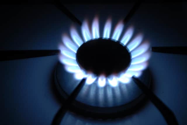 A gas burner. (Photo by ERIC PIERMONT / AFP) (Photo by ERIC PIERMONT/AFP via Getty Images)