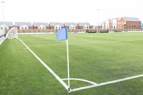 The John Jenkins Stadium at the site of Moneyfields' former Dover Road ground. Picture: Marcin Jedrysiak