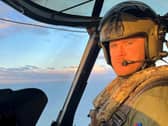 Lieutenant Rhodri Leyshon who died following a helicopter crash in The English Channel.