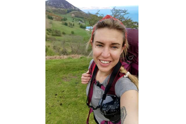 Emily Hayes will hike the Pacific Crest Trail on March 21.