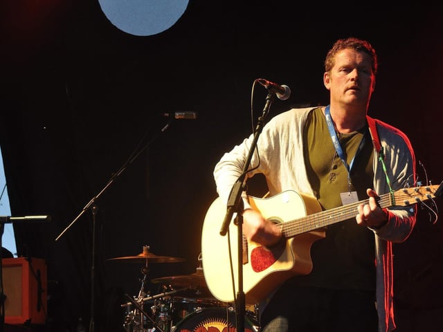 Dodgy at the Victorious Vintage Festival held at the Portsmouth Historic Dockyard