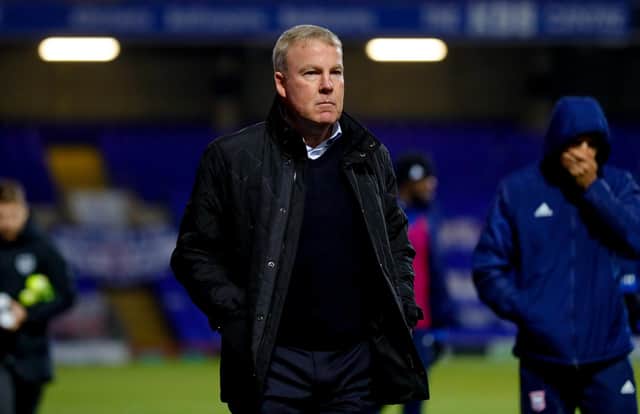 Pompey boss Kenny Jackett felt his side could have won even more convincingly against Ipswich. Picture: Simon Davies/ProSportsImages