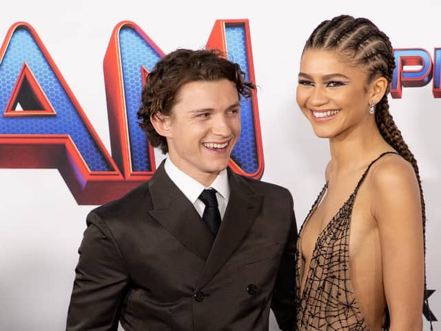 (L-R) Tom Holland and Zendaya attend the Los Angeles premiere of Sony Pictures' 'Spider-Man: No Way Home'. Picture: Emma McIntyre/Getty Images