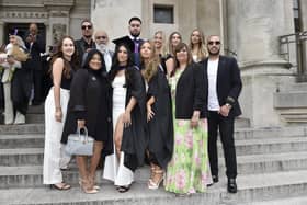 University of Portsmouth students graduating from business, leadership and human resource management at Portsmouth Guildhall on Monday, July 24. 

Picture: Sarah Standing (240723-7027)