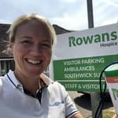 Natalie and her team at Physio-logical have raised £7,000 for the Rowans Hospice.