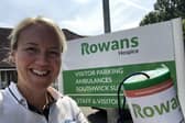 Natalie and her team at Physio-logical have raised £7,000 for the Rowans Hospice.