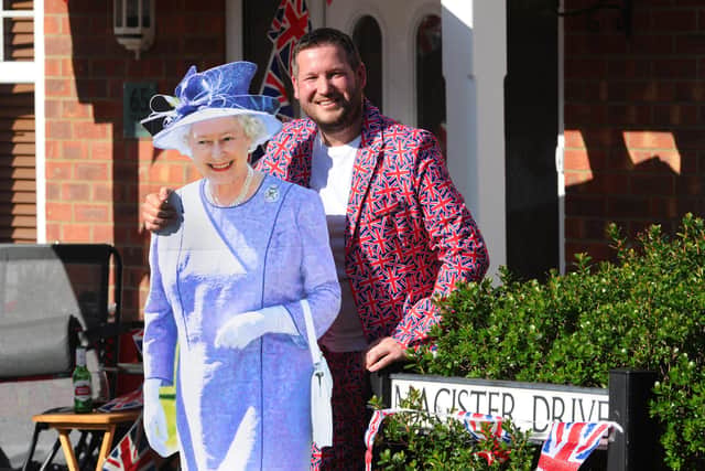 Matt Blake celebrates with The Queen.

Picture: Sarah Standing (080520-1817)