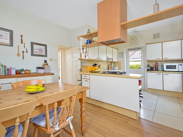 This five-bedroom detached house located on Down End Road in Drayton is on the market for £725,000. It is listed by Fine and Country.