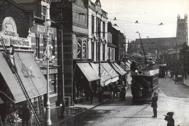 Kingston Road at its Junction with Lake Road, 1934.