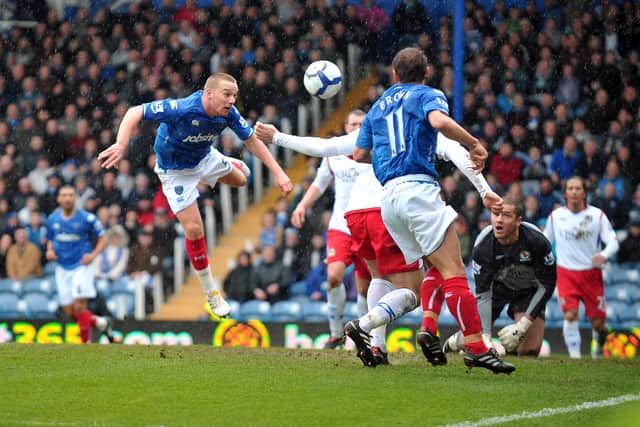 Pompey vs Blackburn Rovers at Fratton Park.
Picture:Steve Reid