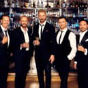 Strictly Legends: (l-r) Brendan Cole, James Jordan, Ian Waite, Pasha Kovalev and Vincent Simone