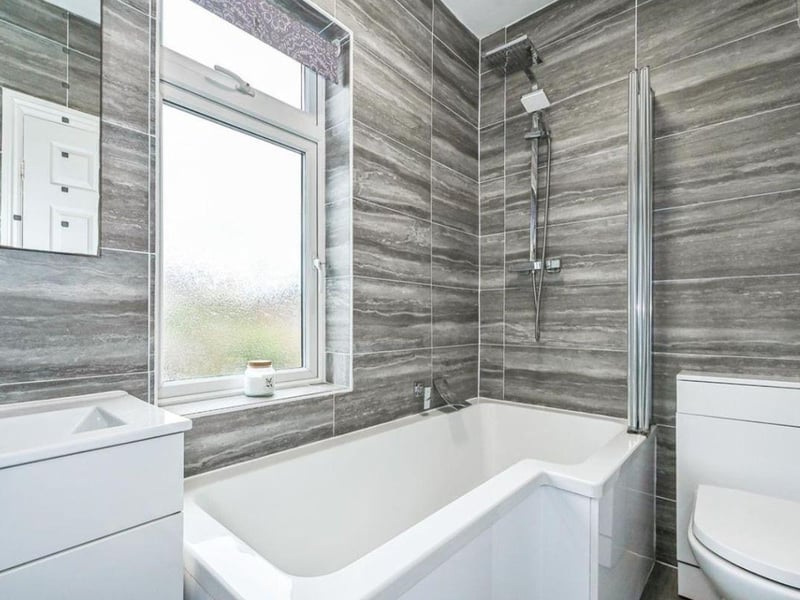 This is a semi-detached property which has space for off-road parking.