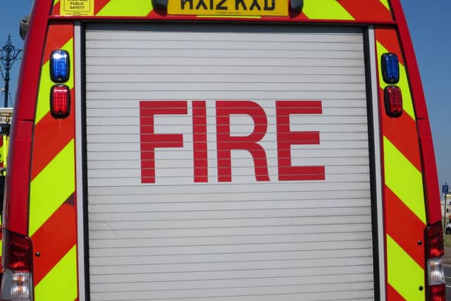 Cosham firefighters were scrambled to deal with the toxic gas leak.