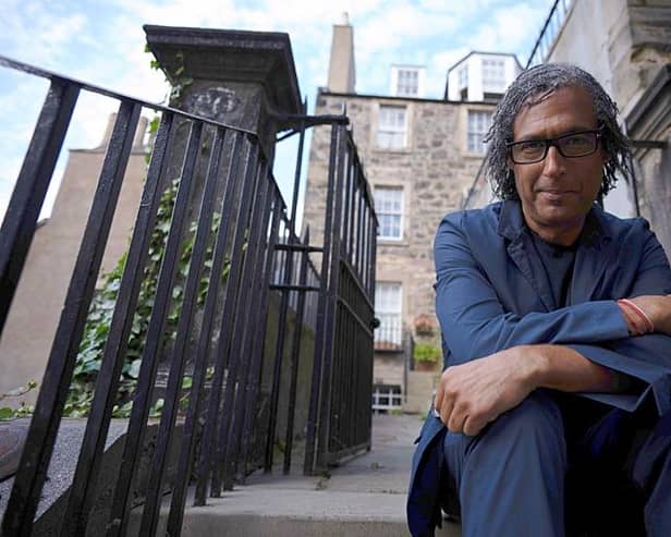 Prof David Olusoga presents a new series of A House Through Time from Edinburgh (Picture: BBC/Twenty Twenty Productions Ltd/Richard Ranken)