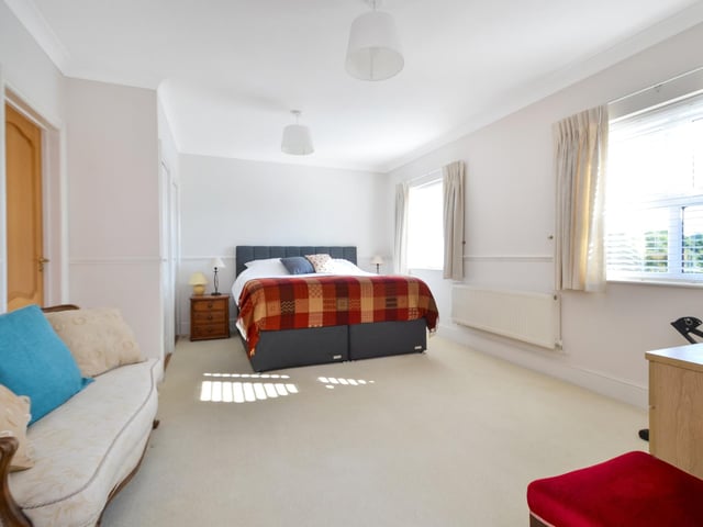 This four bedroom detached family home is on the market at a guide price of £950,000. It is listed by Fine and Country.
