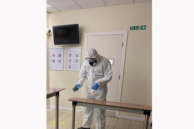 Cleaning firm Bio Response.